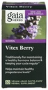 Gaia Herbs Vitex Berry, Chasteberry, Hormone Balance for Women, Vegan Liquid Capsules, 60 Count
