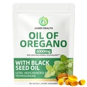 Oil of Oregano 6000mg Capsules, 300 Softgels, 150 Days Supply | Pure Wild Oregano Extract with Black Seed Oil, Non-GMO Gluten Free, Immune, Digestive, Respiratory & Intestinal Support
