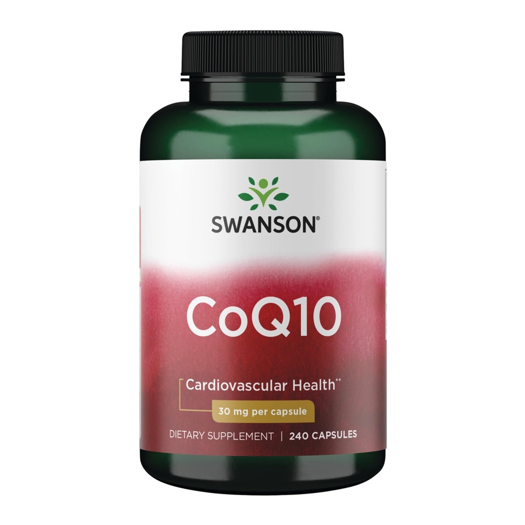 Swanson Coq10 30 Milligrams 240 Κάψουλες