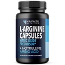 L-Αργινίνη Κάψουλες με L-Citrulline - Συμπλήρωμα νιτρικού οξειδίου - L Arginine και L Citrulline Blend - 60 Count - Vegan, Μη-ΓΤΟ Κάψουλες για την απόδοση, την αντοχή και την υποστήριξη των μυών - 1 μήνα προσφοράς