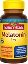 Nature Made Melatonin 3mg Sleep Aids for Adults, 100% Drug Free Sleep Aid, Συμπληρώματα Ύπνου, 120 Tablets, 120 Day Supply