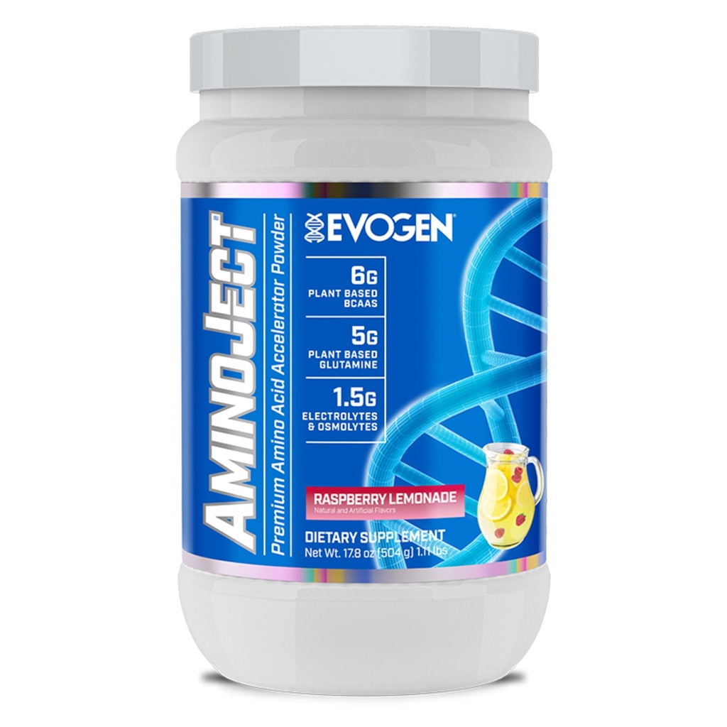 Evogen AminoJect - Premium BCAA σκόνη & EAA φόρμουλα αποκατάστασης με ηλεκτρολύτες 