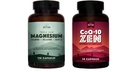 Φυσικό Rhythm Cardio Calm Bundle - Triple Calm Magnesium 150mg, 120 Κάψουλες + CoQ10-ZEN (Συνένζυμο Q10 + L-Καρνιτίνη + L-Θεανίνη), 30 Κάψουλες