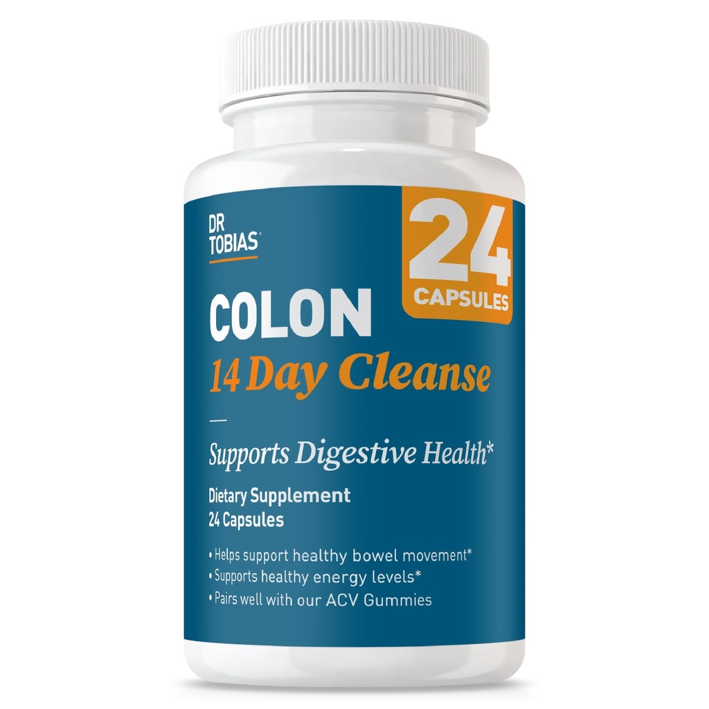 Dr. Tobias Colon Cleanse - Δυσκοιλιότητα Ανακούφιση & Υγεία των ορνίθων Υποστήριξη για τις γυναίκες & τους άνδρες 