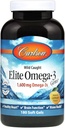 Carlson Elite Omega-3 Gems, Νορβηγικά, 1, 600 mg Omega-3s, Μαλακά Gels, 180 Count