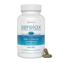 Stress Relief Supplement - Supports Mood & Mental Focus - Feel Calm and Relaxed - Eases Tension & Nervousness - Ashwagandha, GABA, Valerian & L-Theanine - 60 Capsules