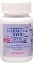 Dee CEE Labs Formula 303 δισκία μέγιστης αντοχής, 45 δισκία; Όλα-φυσικά που περιέχουν μαγνήσιο για πονεμένους μυς, το λουλούδι του πάθους και τη ρίζα βαλεριάνας