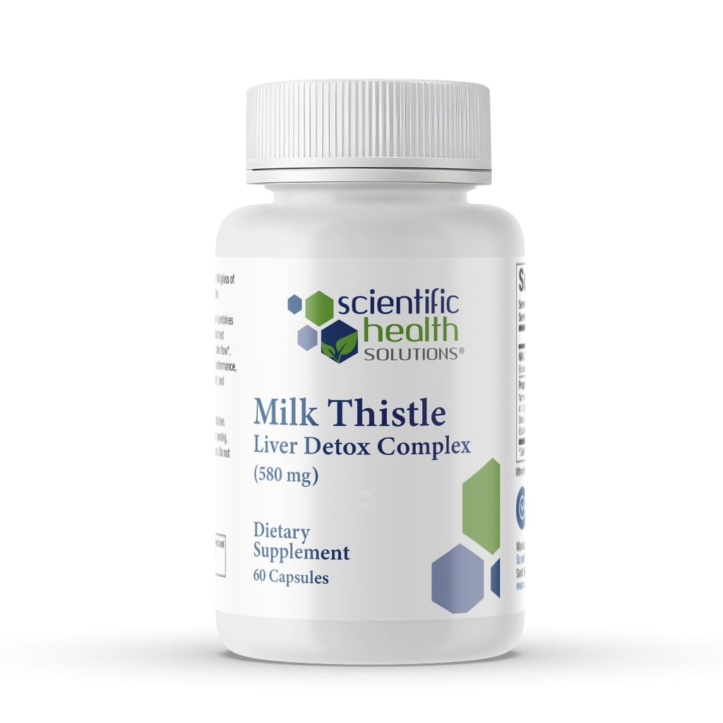 Σύμπλεγμα Detox ήπαρ Milk Thittle – Clinical-Grade Συκώτι Υποστήριξη συμπλήρωμα με Turmeric, Dandelion, Beet, Picrorhiza, Black Pepper – Φάση I & II Detox – 60 Κάψουλες – Μη ΓΤΟ