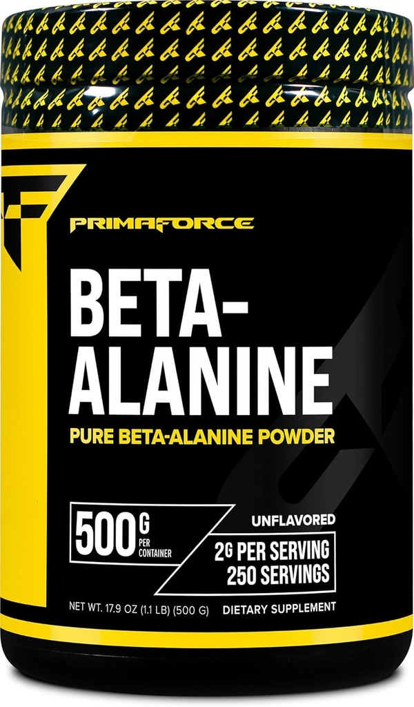Primaforce Beta Alanine Powder 500 γραμμάρια (1.1lbs) Άγευστη - Προ προπόνηση και μετά την προπόνηση συμπλήρωμα