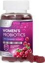 Probiotics for Women Gummies with Cranberry - 6 Premium Strains for PH Balance - Women Probiotics for Digestive Health, Κολπική & Ανοσολογική Υποστήριξη, Γυναικεία Προβιοτική Γυναικεία Gummy - 60 Gummies