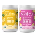 Ultima Replenisher Ηλεκτρολυτικό Ποτό σε σκόνη Mix Bundle – Χωρίς ζάχαρη – Λεμονάδα και Pink Λεμονάδα, 90 Σερβιρίσματα– Ενυδάτωση σε σκόνη - 6 Ηλεκτρόλυτα και Ιχνηλάτηση Ορυκτά – Κετοφιλικά, Μη ΓΤΟ