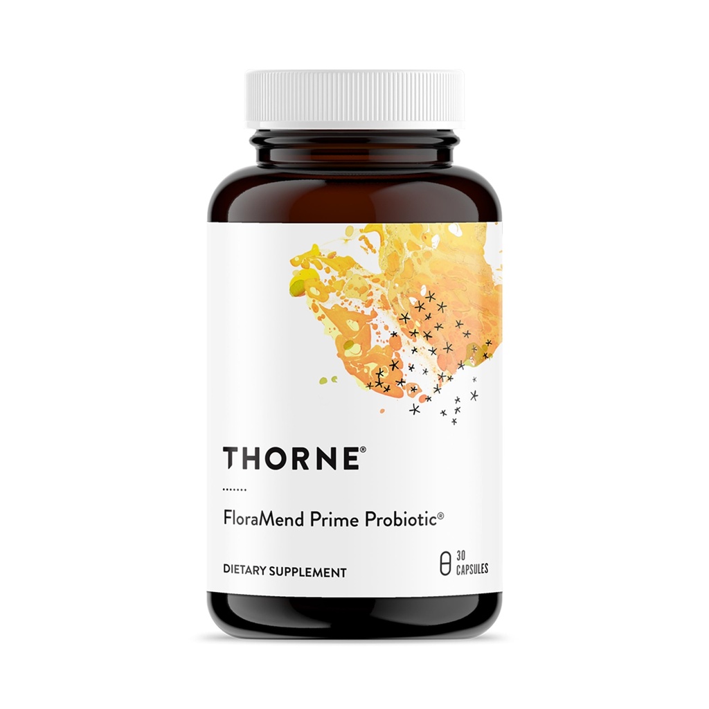 THORNE - Floramend Prime Probiotic - Ράφι σταθερό προβιοτικό μείγμα - συμπλήρωμα για την υγεία των ούρων για τη διαχείριση των βαρών βοήθειας και την υποστήριξη Digestive Υγεία* - 30 Υπηρεσίες