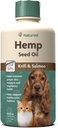 NaturVet Hemp Seed Oil Krill and Salmon, 32 oz. Υγρό, κατασκευασμένο στις ΗΠΑ