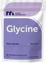 Micro Ingredients Glycine Powder, 500 g (1.1 Pounds), Glycine 1000mg Per Serving, Water Soluble