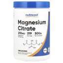 Nutricost Magnesium Citrate Powder (Unflavored, 500 Gram)
