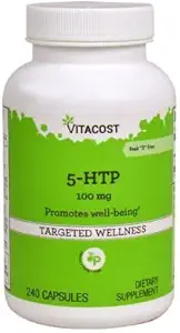 Vitacost 5-HTP - 100 mg - 240 Capsules
