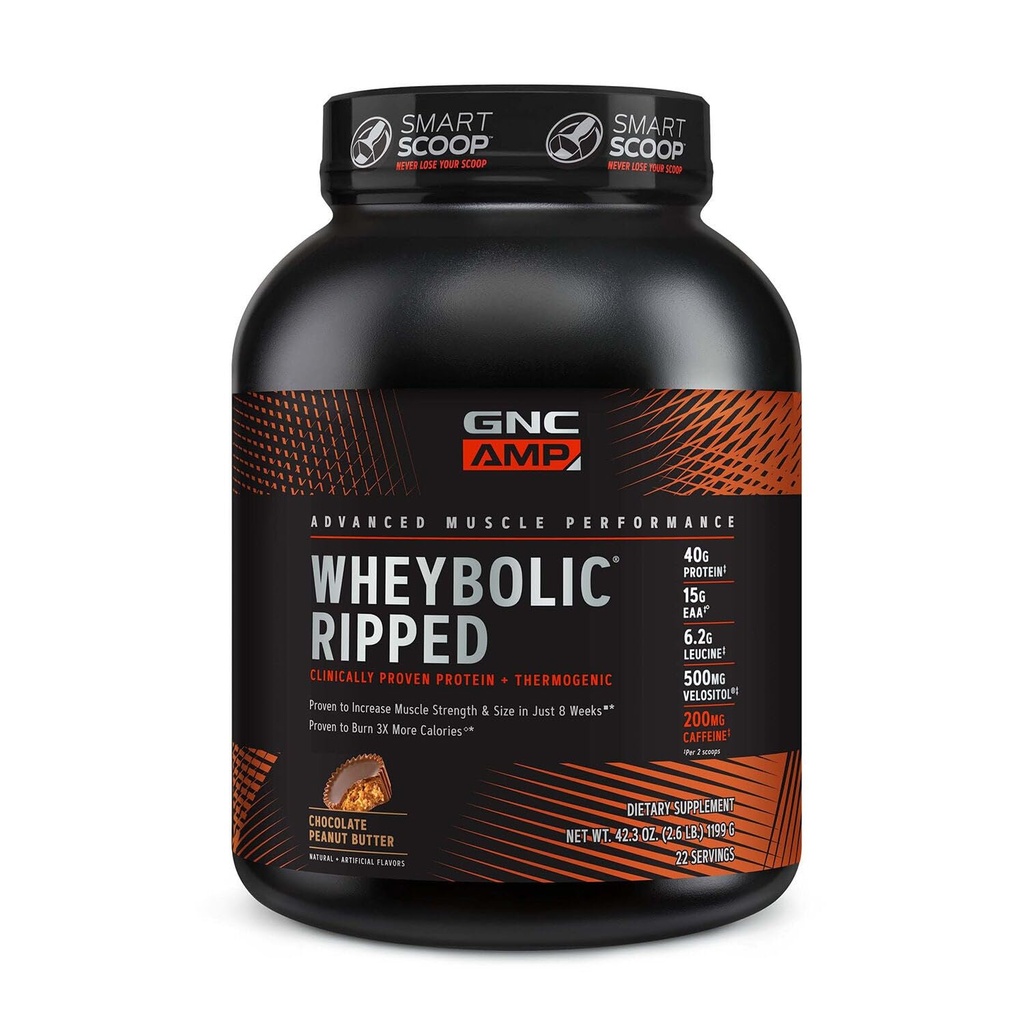 GNC AMP Ουρολοίμωξη - Σοκολάτα Φυστικοβούτυρο (22 σερβιρίσματα)