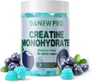 Creatine Monohydrate Gummies 5000mg για άνδρες & γυναίκες, Creatine Monohydrate για μυϊκή δύναμη, μυών Builder, Energy Boost, πριν από την προπόνηση συμπλήρωμα (120 Count)-Blueberry Γεύση