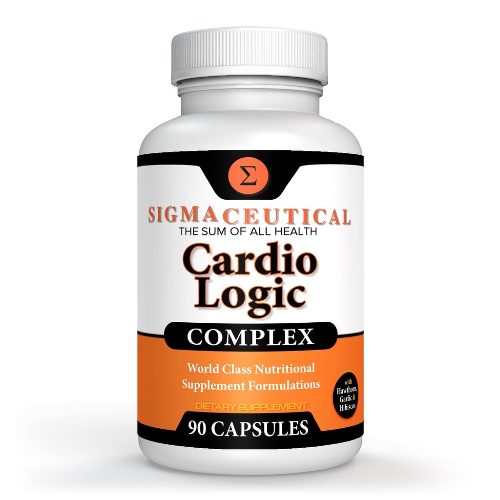 Hawthorn Extract Supplement, Olive Leaf Supplement, Garlic Extract Supplement & Hibiscus Supplement - 90 Capsules