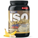 Ultimate Nutrition Whey Protein Isolate Powder with Glutamine Complex, ISO Sensation 93 - Whey Protein Powder with Added Colostrum for Enhanced Recovery, Immunity & Gut Health - Μπανάνα, 2lbs