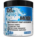 EVL PumpMode Nitric Oxide Supplement - Nitric Oxide Booster Pump Pre Workout Powder with Glycerol and Betaine for Muscle Recovery Growth and Endurance - Stim Free Pre Processing Drink (Blue Raz)