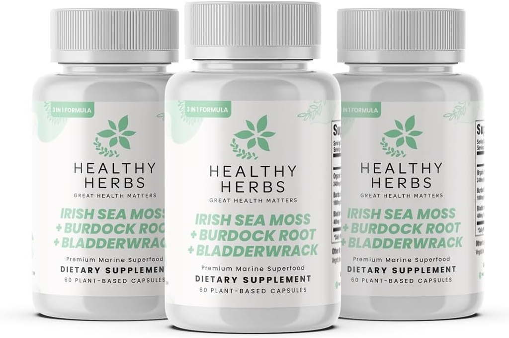 Healthy Herbs Wildcraft Sea Moss Κάψουλες 