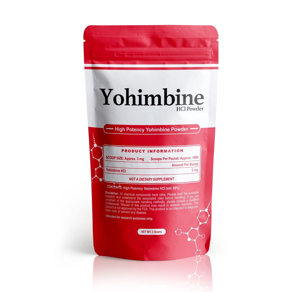 Μαζικά διεγερτικά Yohimbine HCl Κόνις 