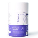 Be Bodywise Biotin Hair Growth Gummies for Women I Sugar Free I Hair Skin and Nails Vitamins I Biotin, Zinc, Folic Acid, Vitamin C, Keratin & Multivitamin I 100% Vegan, Gluten Free I 60 Day Pack
