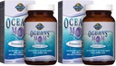 Garden of Life Oceans Mom Prenatal Fish Oil DHA, Omega 3 Supplement - Strawberry, 350mg Prenatal DHA Pregnancy Fish Oil Support for Mamas, Babys Brain & Eye Development, 30 Small Softgels(Pack of 2)
