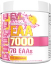 EAAs Amino Acids Powder - EAA Essential Amino Acids Pre & Post Workout Powder for Muscle Building Endurance and Recovery Support with 7g per Serving Plus 5g BCAAs (Pink Lemonade, 30 Services)