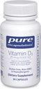 Pure Encapsulations Βιταμίνη D3 25 mcg (1. 000 IU) - Συμπλήρωμα Υποστήριξης Οστών, αρθρώσεων, μαστού, καρδιάς, παχέος εντέρου και ανοσοποιητικής υγείας - με Premium Βιταμίνη D - 30 κάψουλες