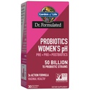 Κήπος Ζωής Dr Formulated Γυναικεία pH Προβιοτικά 50 Billion CFU, Pre + Pro + Postbiotics - Digestive, ανοσοποιητική και κολπική υποστήριξη, πατάτα, ακακία, μεταβιοτικοί μεταβολίτες, 30 ημέρες προσφοράς