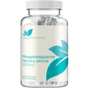 Συμπλήρωμα υποστήριξης εγκεφάλου Phosphatidylserine Nootropics - Σύνθετη συμπλήρωμα μνήμης για την υποστήριξη λειτουργίας του εγκεφάλου με DMAE Gotu Kola και Ginkgo Biloba - μη-GMO Vegan & Made in The US (60+ Services)