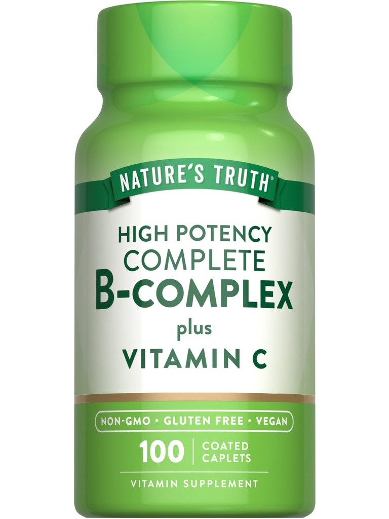 Nature's Truth Vitamin B Complex Plus Vitamin C 