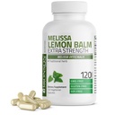 Bronson Melissa Lemon Balm Επιπλέον δύναμη, μη ΓΤΟ, 120 κάψουλες χορτοφάγων