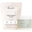 Perelel Triple-Support Plant Based Protein Powder & Greens Powder Bundle