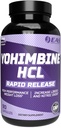EAS Yohimbine HCL | Improved Weight Loss & Athletic Performance | Rapid Release Technology | Gluten Free, Non GMO, Vegetarian Friendly | 90 Capsules