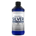 Colloidal Silver 16 oz - 50 PPM Nano Liquid Silver - 99% Pure Silver Infused with 72+ Plant-Based Minerals & 20 Amino Acids
