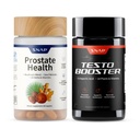 Snap Supplements Prostate Health Support Supplement Bundle with Testo Booster, 90 Capsules Each