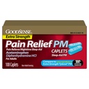 GoodSense Acetaminophen PM, Pain Reliever Plus Nighttime Sleep Aid, Extra Strength, 100 Count