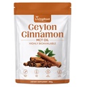 Living Root Ceylon Cinnamon Powder - LivingRoot with MCT Oil, Highly Bioavailable Herbal Supplement, Non-GMO, Gluten-Free, Fine Powder for Daily Nutrition - 300 g (10.5 oz)