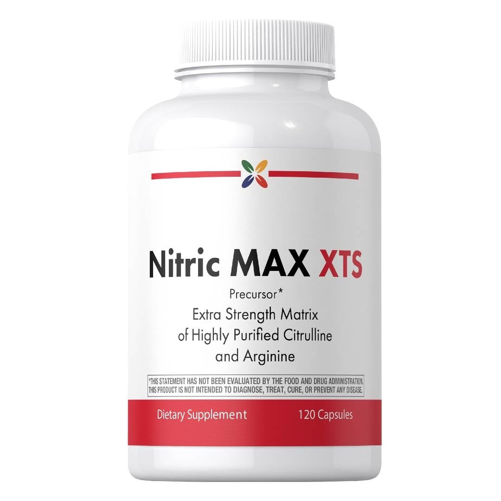 Stop Aging Now - Nitric Oxide Supplement - 120 Capsules - with L-Citrulline and L-Arginine