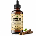 ΒΙΟΛΟΓΙΚΟ εκχύλισμα ρίζας γλυκόριζας (Glycyrrhiza glabra) – Βιολογικό υγρό εκχύλισμα βοτάνων, 4 fl oz – Vegan, μη-GMO, χωρίς γλουτένη