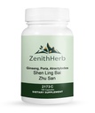 ZenithHerb-Shen Ling Bai Zhu San/Ginseng Poria Atractylodes, Traditional Chinese Herbal Supplement, 100 Capsules/Bottle, 2 Bottles