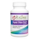 Super Mini-Multi - Παιδικές πολυβιταμίνες Καταπιώμενες κάψουλες με Φολικό Μεθύλιο, Μεθύλιο Β12 και Συνένζυμο Β Βιταμίνες για την Ανάπτυξη, Εστίαση, Εγκεφαλική Υγεία (120 Κάψουλες)