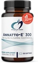 Σχέδια για την υγεία Annatto-E 300 mg Τοκοτριενόλες - DeltaGold Vitamin E Complex Supplement with Delta + Gamma Tocotrienols - Καρδιαγγειακή, Υγιεινή γήρανση + Αντιοξειδωτική Υποστήριξη - Μη ΓΤΟ (30 Softgels)