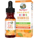 MaryRuth Organics USDA Βιολογική βιταμίνη D3 Υγρές σταγόνες για τα παιδιά 