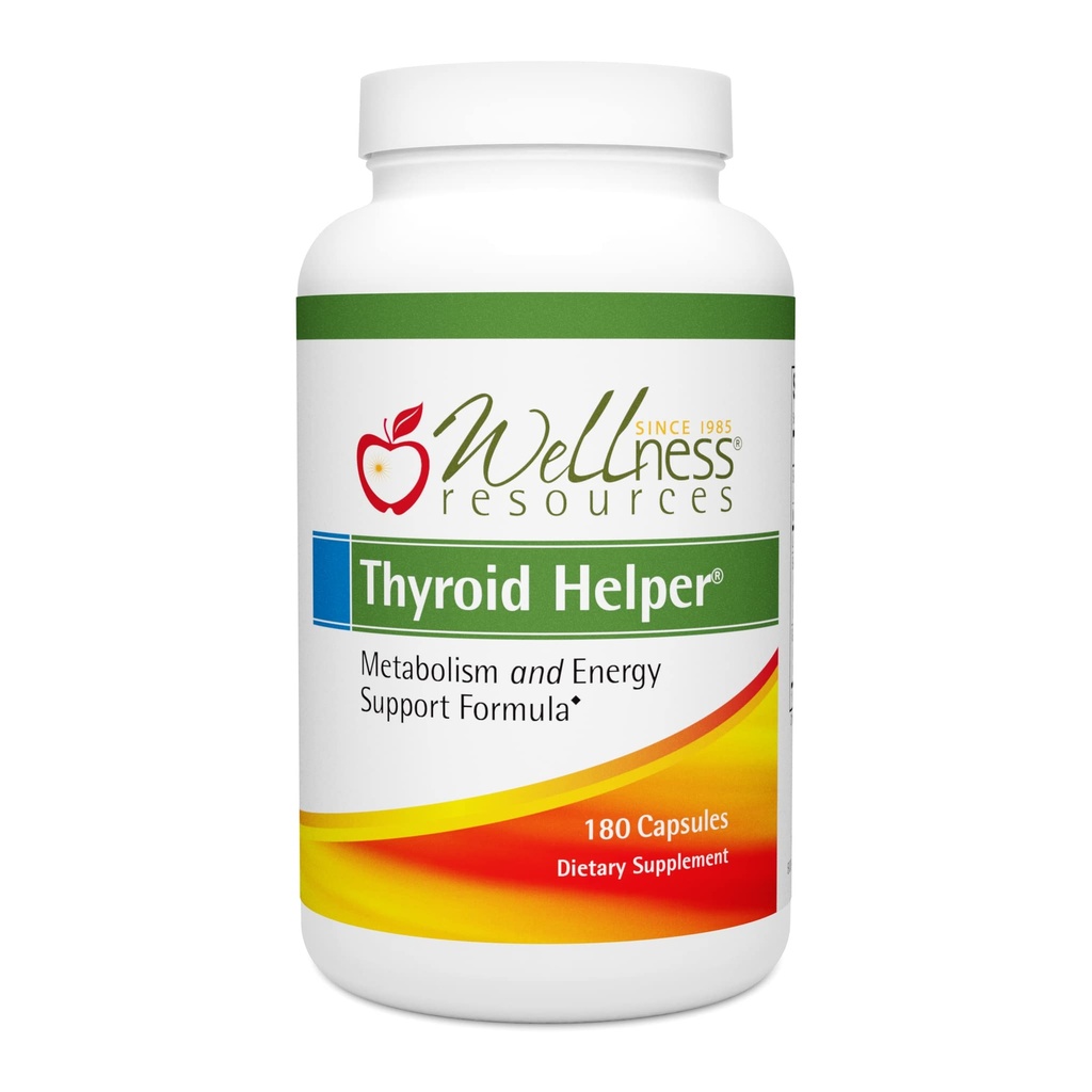 Πηγές ευεξίας Thyroid Helper - Φυσικό συμπλήρωμα για το μεταβολισμό, την ενέργεια, Thyroid υποστήριξη (180 κάψουλες) ...