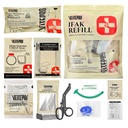 11Pcs IFAK Trauma Kit, First Aid Kit Refill Supplies with Non-Vented Chest Seal, 6" Emergency Trauma Bandage & Compressed Gauze, Tactical Trauma Medical Supplies for Combat Wound Care