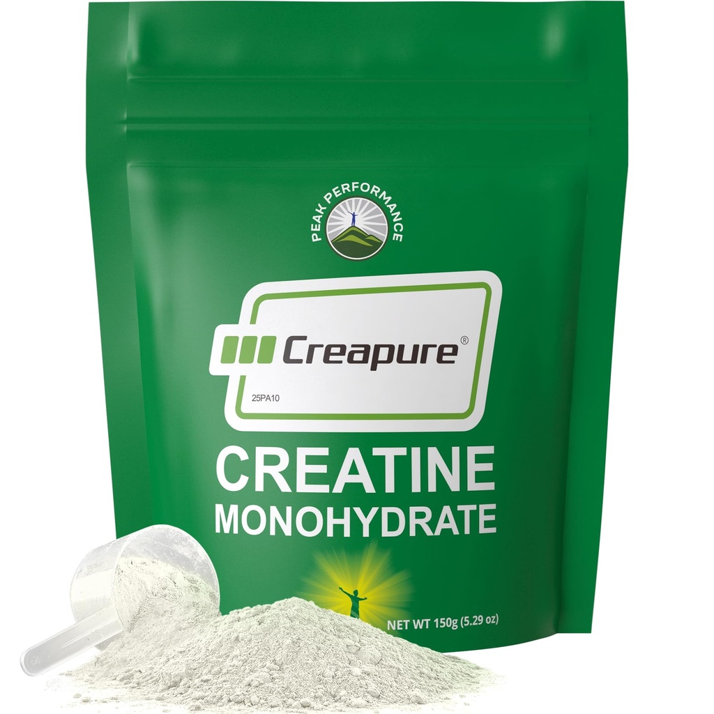 Creapure Creatine Monohydrate σκόνη. Ultra High Purity German Made Create with Nothing Else Added at All. Καθαρή και χωρίς γεύση για άνδρες και γυναίκες. Μηδενικό Bloating, χωρίς ζάχαρη, Vegan φιλικό συμπλήρωμα